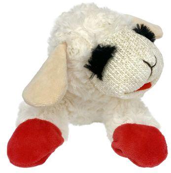 Happy Pet Lamb Chop Plush Dog Toy Medium