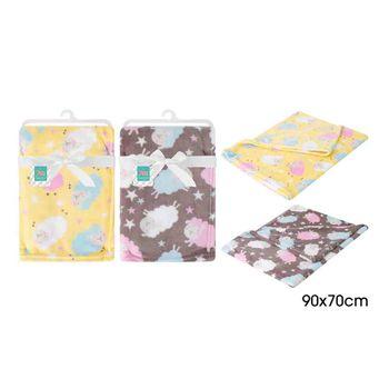 Rufus & Rosie Puppy Blanket 90x70cm