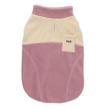 Rufus & Rosie Pink Fleece Gilet S