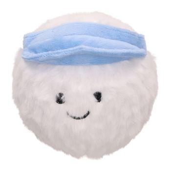 Rufus & Rosie Happy Sporty Plush Ball Dog Toy