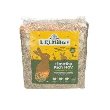 Timothy Rich Hay With Carrot Small Animal Food, 1kg