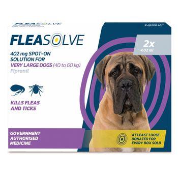 Fleasolve Spot On Extra Large Dog Flea Treatment 2 Pack Jollyes