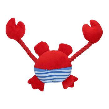 Rufus & Rosie Crab Plush Summer Dog Toy