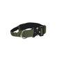 Rufus & Rosie Padded Handle Dog Collar, Medium, Khaki