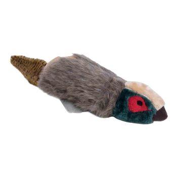 Squeaky Pheasant Plush Dog Toy