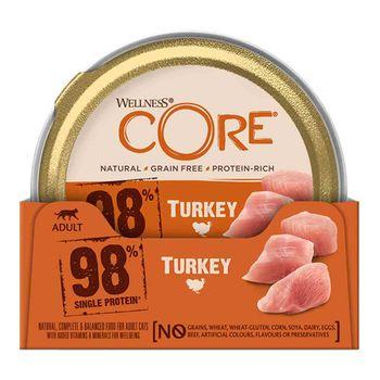 Wellness CORE 98% Single Protein Turkey Adult Cat Wet Food 85g
