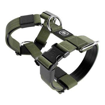 BullyBillows Khaki Dog TRI-Harness Small