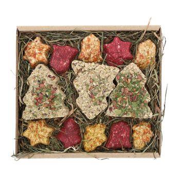 Rosewood Naturals Festive Cookies Forage Treat Tray for Small Animals