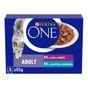 Purina ONE Cat Food Ocean Fish and Lamb Mini Fillets in Gravy 8x85g