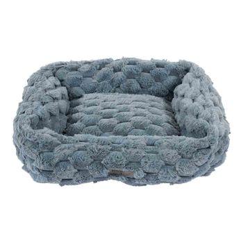 World of Pet Textured Square Pet Bed Small