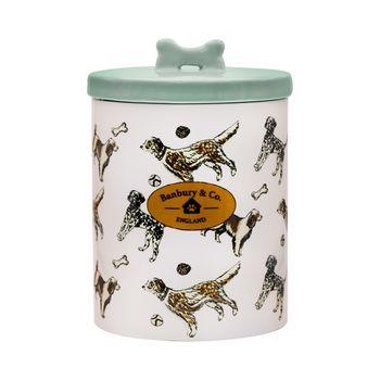 Banbury & Co Rural Retreats Ceramic Pet Treat Jar 1.6L