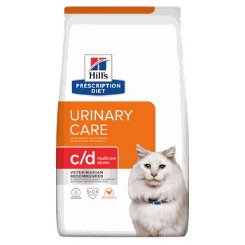 Hill'S Prescription Diet C/D Multicare Stress Urinary Care Dry Cat Food With Chicken 3kg