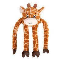 Rosewood Stretch Folk Giraffe Plush Dog Toy