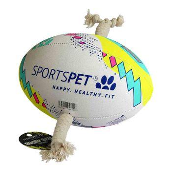 SportsPet Rugby Ball, Dog Toy