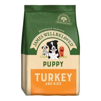 James Wellbeloved Puppy Turkey Rice Natural Food for Dog and Puppy