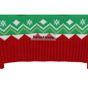 Rufus & Rosie Patterened Christmas Dog Sweater, S