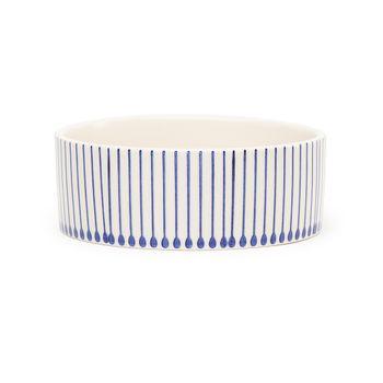 Scruffs Coastal Dog Bowl Blue Raindrops 19cm