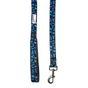 Doodlebone Bold Padded Dog Lead Electric Party 15mm