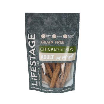 Lifestage Artisan Chicken Strips Dog Treats 100g