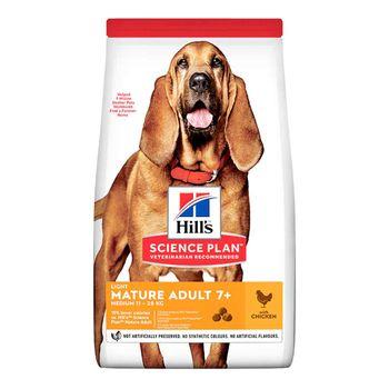 Hill's Science Plan Mature Adult Light Medium Dry Dog Food Chicken Flavour 2.5kg 
