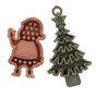 Rosewood Cupid & Comet Veggie Burst Santa & Tree Duo Gnaw Treats for Small Animals