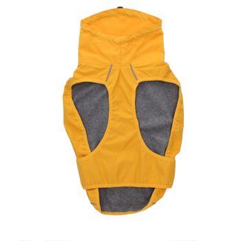 Rufus & Rosie Fleece Lined Mk2 Yellow Dog Jacket, S+