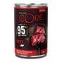 Wellness CORE Wet Dog Food 95% Single Protein Beef with Broccoli Recipe 400g