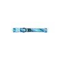 Rufus & Rosie Seashore Blue Adjustable Dog Collar, Medium