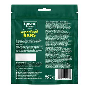 Natures Menu Superfood Bars Fish 70g