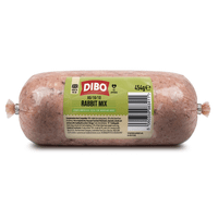 DIBO Rabbit Mix Chubb Raw Dog Food 454g