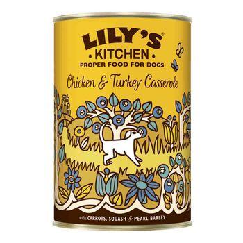 Lily s Kitchen Chicken Turkey Casserole Wet Dog Food