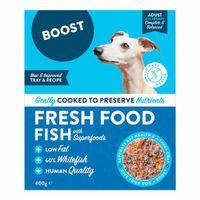 Boost Salmon & Whitefish Fresh Dog Food Meal 400g