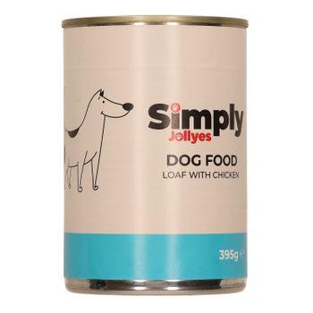 Simply Jollyes Working Dog Food Chicken in Loaf 6x395g