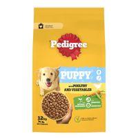 Pedigree Puppy Medium Dog Complete Dry with Poultry and Rice 12kg
