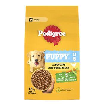 Pedigree Puppy Medium Dog Complete Dry with Poultry and Rice 12kg