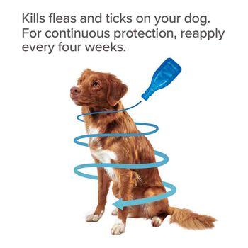 Beaphar FIPROtec Spot-On Flea & Tick Treatment for Small Dogs 2-10kg, 4 Pipettes