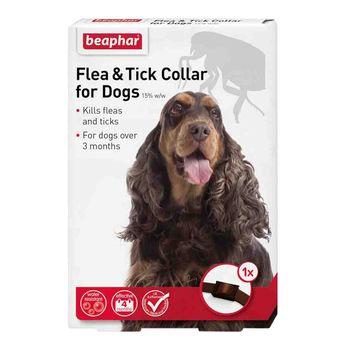 Beaphar Plastic Flea & Tick Collar for Dogs