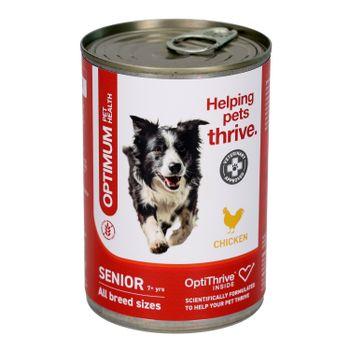 Optimum Pet Health Senior Dog Food Multipack Cans, 12x395g