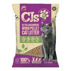 CJs Premium Cat Litter Ultra Absorbent Wood Pellets, 30L