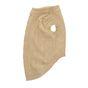 Rufus & Rosie Sleeveless Dog Jumper Beige XS