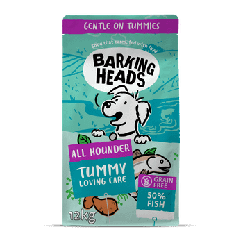 Barking Heads All Hounder Tummy Lovin' Care Fish Dry Dog Food, 12kg