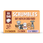 Scrumbles Grain Free Wet Dog Food Meaty Selection 6x150g