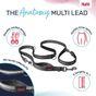Halti Anatomy Multi  Use Dog Lead in Grey, Large