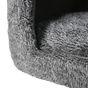 Rosewood Grey Teddy Bear Cat Bed