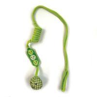 Tabby Patch Pea Pod Cat Bungee Toy