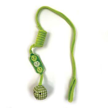 Tabby Patch Pea Pod Cat Bungee Toy