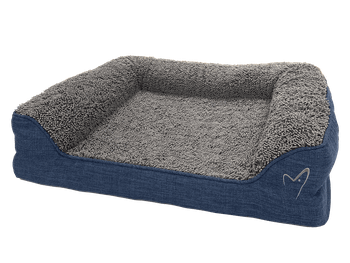 Gor Pets Noodle Dog Bed Medium Blue