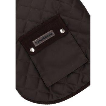 Rufus & Rosie Wax Style Reflective Dog Jacket, XL