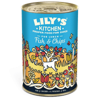 Lilys Kitchen Dog Fish & Chips 400g