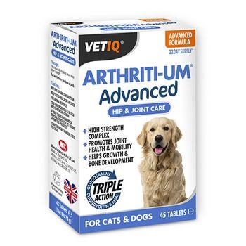 VetIQ Arthriti-UM Advanced for Cats and Dogs 45 tablets